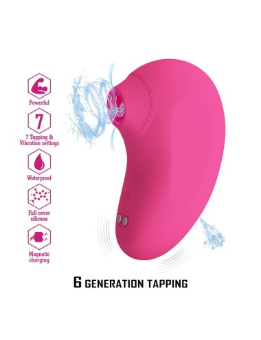 PRETTY LOVE - ARILA RECHARGEABLE CLITORAL SUCTION STIMULATOR WITH VIBRATION PINK