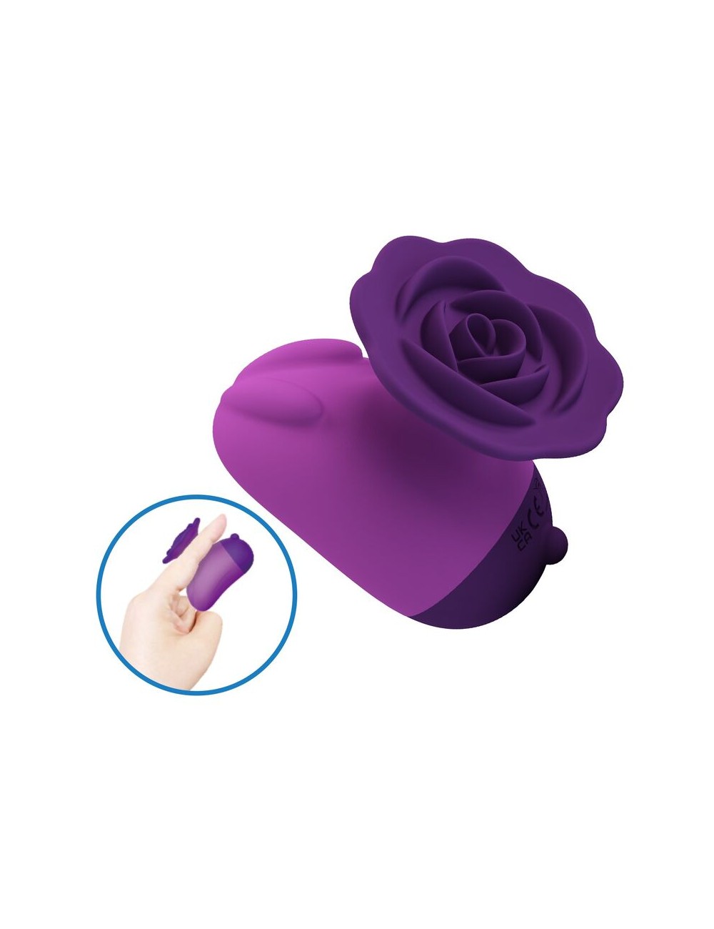 PRETTY LOVE - RECHARGEABLE CLITORAL STIMULATOR 7 MODES PURPLE