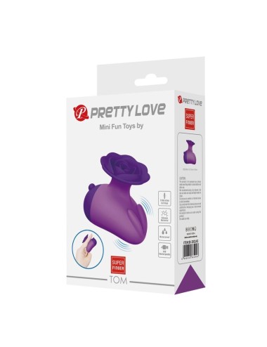 PRETTY LOVE - RECHARGEABLE CLITORAL STIMULATOR 7 MODES PURPLE
