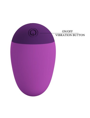 PRETTY LOVE - RECHARGEABLE CLITORAL STIMULATOR 7 MODES PURPLE