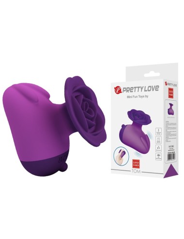 PRETTY LOVE - RECHARGEABLE CLITORAL STIMULATOR 7 MODES PURPLE