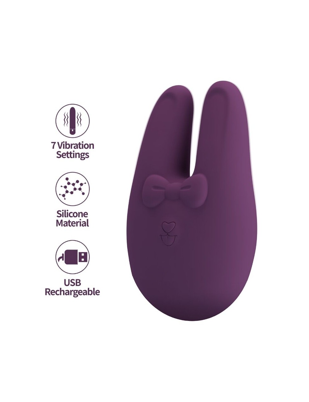 ROMANCE - BUNNY EXTERNAL STIMULATOR 7 VIBRATION MODES