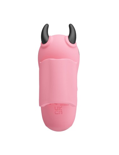 PRETTY LOVE - MAGIC DEVIL RECHARGEABLE FINGER STIMULATOR PINK