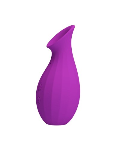 PRETTY LOVE - MAGIC BOTTLE RECHARGEABLE CLITORAL SUCTION STIMULATOR PURPLE