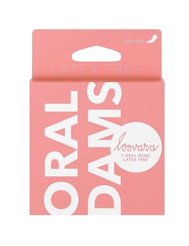 LOOVARA - ORAL DAMS LATEX-FREE ORAL BARRIERS 3 PCS