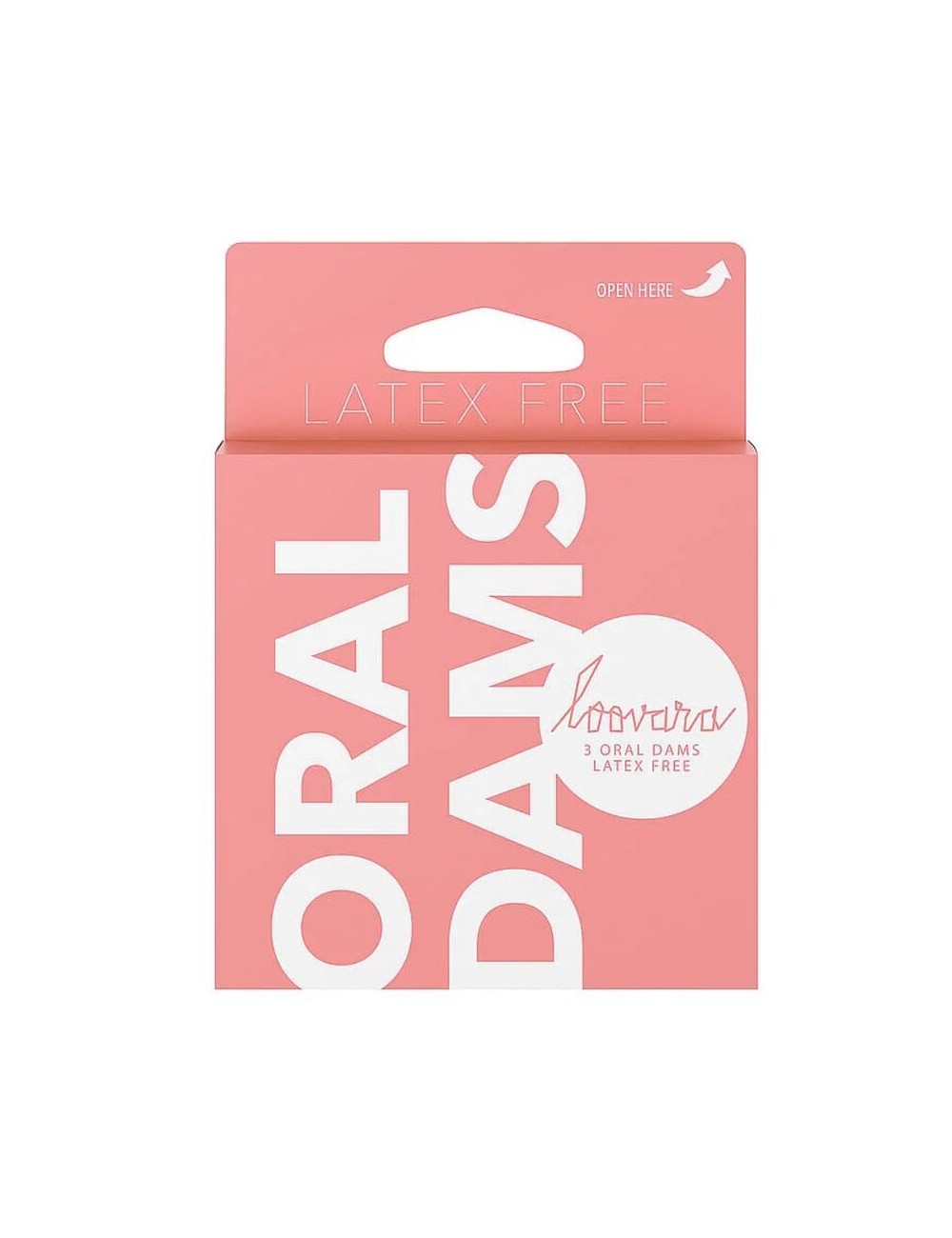 LOOVARA - ORAL DAMS LATEX-FREE ORAL BARRIERS 3 PCS
