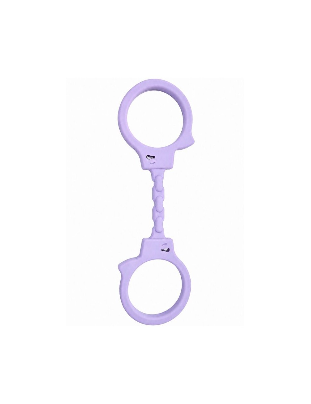 DIABLO PICANTE - SILICONE HANDCUFFS MAUVE