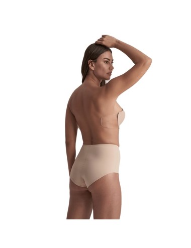 BYE-BRA - DIVA BRA ADHESIVE BRA BEIGE CUP D