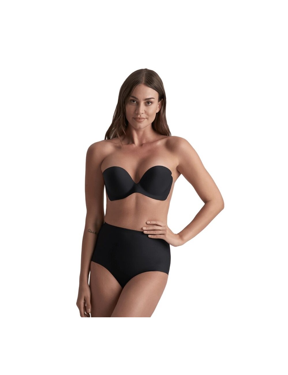 BYE-BRA - DIVA BRA ADHESIVE BRA BLACK CUP C