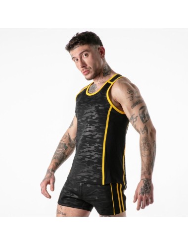 LOCKER GEAR - FULL MILITARY ACCESS TANKTOP YELLOW XL