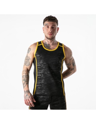LOCKER GEAR - FULL MILITARY ACCESS TANKTOP YELLOW XL