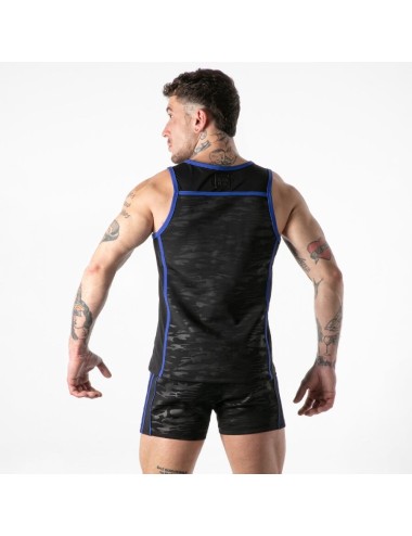 LOCKER GEAR - FULL MILITARY ACCESS TANKTOP BLUE XL