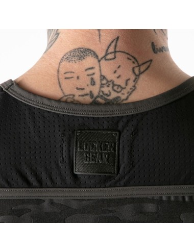 LOCKER GEAR - FULL MILITARY ACCESS TANKTOP BLACK  S