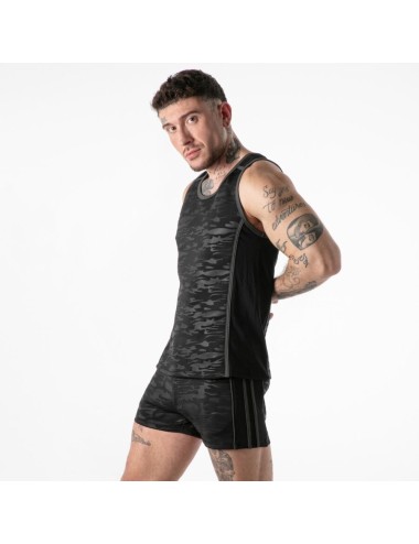 LOCKER GEAR - FULL MILITARY ACCESS TANKTOP BLACK M