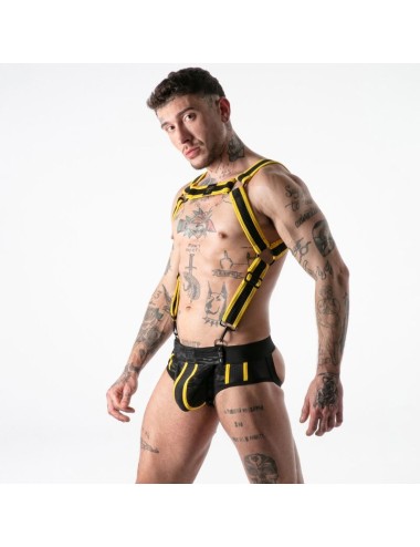 LOCKER GEAR - FULL MILITARY ACCESS HARNESS YELLOW S/M