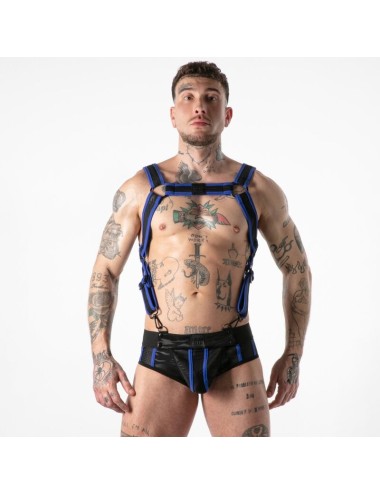 LOCKER GEAR - FULL MILITARY ACCESS HARNESS BLUE L/XL