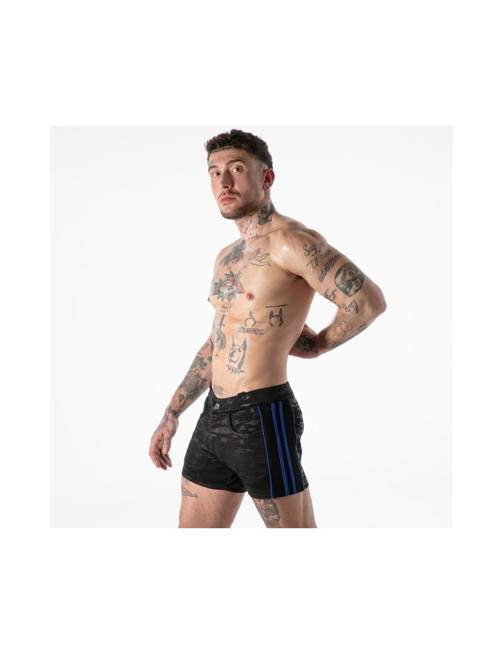 LOCKER GEAR - FULL MILITARY ACCESS SHORT BLUE M