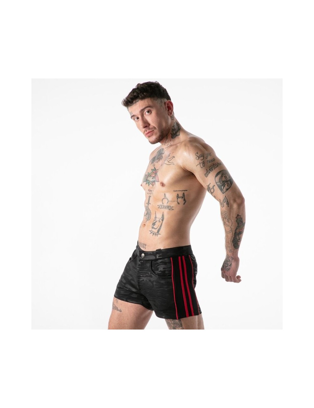LOCKER GEAR - FULL MILITARY ACCESS SHORT RED S