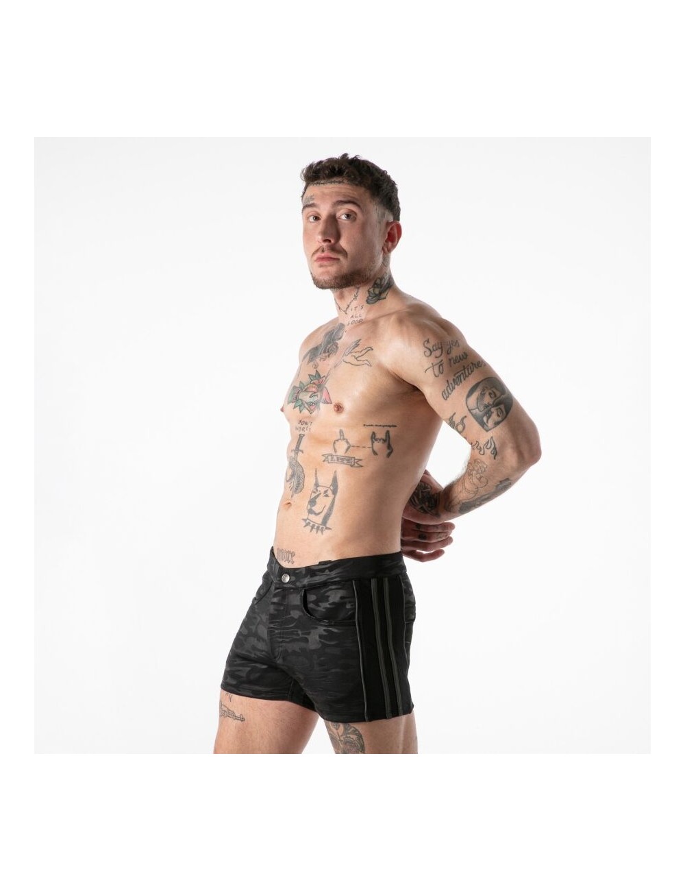 LOCKER GEAR - FULL MILITARY ACCESS SHORT BLACK M