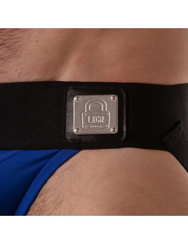 LOCKER GEAR - WIDE WAISTBAND JOCKSTRAP BLUE S