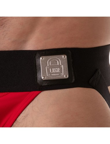 LOCKER GEAR - WIDE WAISTBAND JOCKSTRAP RED XL