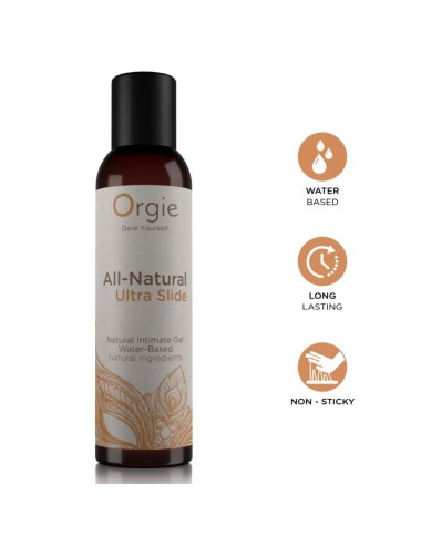 ORGIE - ALL-NATURAL ULTRA SLIDE WATER-BASED INTIMATE GEL 150 ML