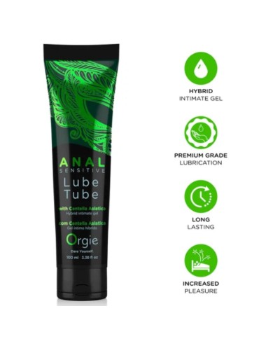 ORGIE - LUBE TUBE ANAL SENSITIVE HYBRID INTIMATE GEL FOR ANAL SEX 100 ML
