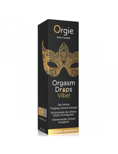 ORGIE - ORGASM DROPS VIBE! VIBRATING CLITORAL AROUSAL 15 ML