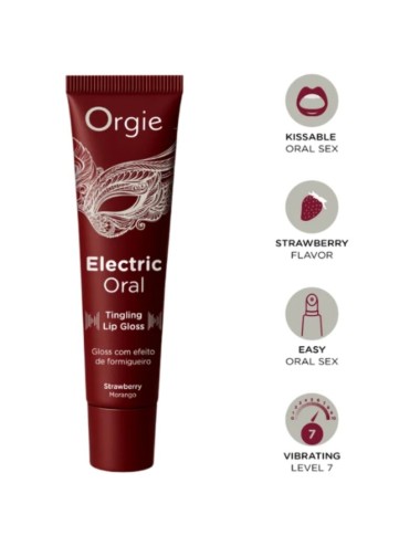 ORGIE - ELECTRIC ORAL TINGLING LIP GLOSS 15 ML