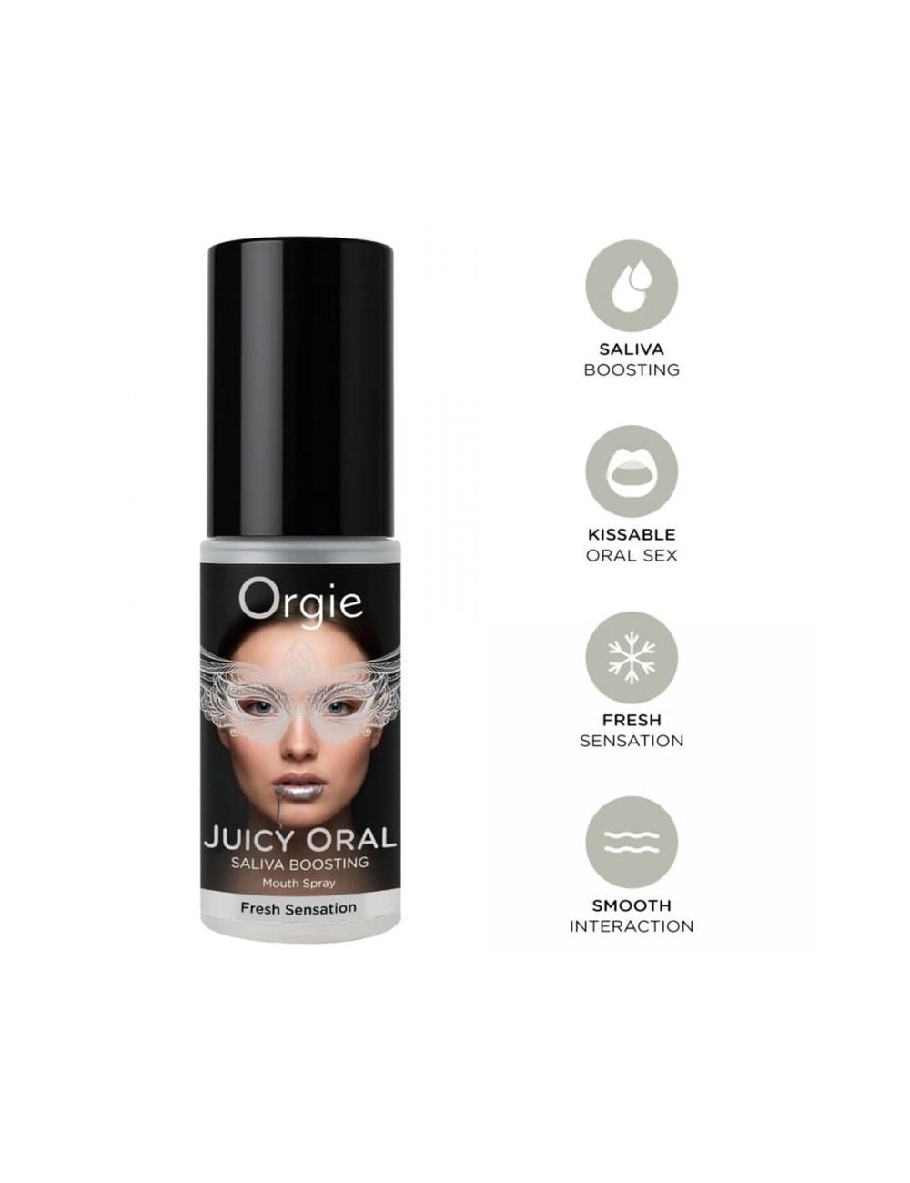 ORGIE - JUICY ORAL SALIVA BOOSTING MOUTH SPRAY MINT 15 ML