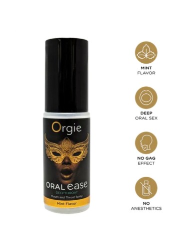 ORGIE - ORAL EASE MOUTH AND THROAT SPRAY MINT 50 ML