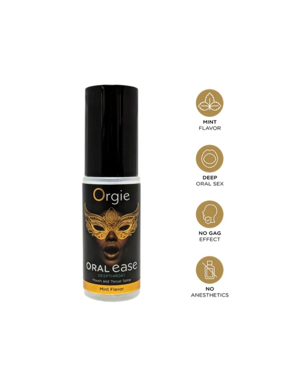 ORGIE - ORAL EASE MOUTH AND THROAT SPRAY MINT 50 ML