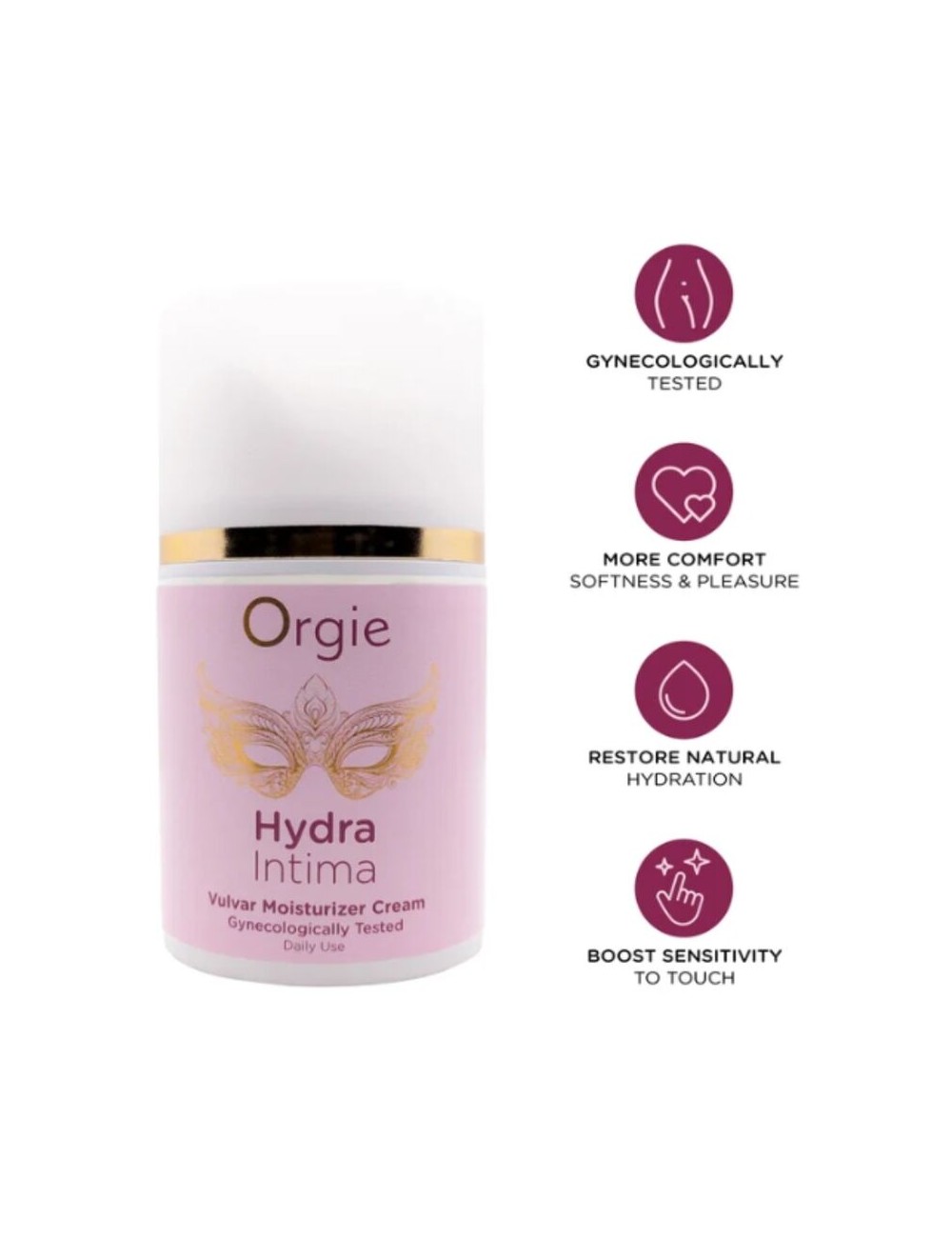 ORGIE - HYDRA INTIMA DAILY VULVAR MOISTURIZER CREAM 50 ML