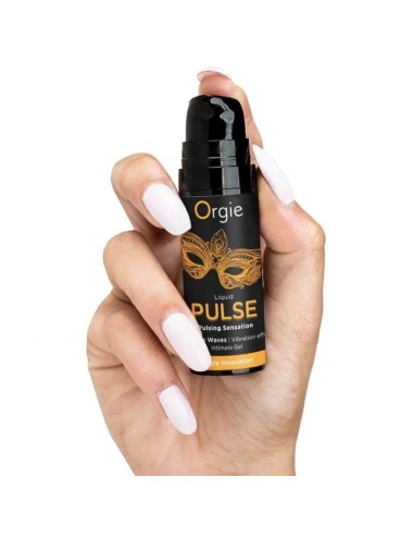 ORGIE - PULSE KISSABLE PULSING SENSATION INTIMATE GEL 15 ML