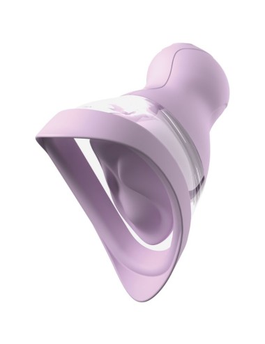 FANTASY FOR HER - VELOURA TOUCH PLEASURE PUMP INTIMATE PUMP WITH SUCTION AND VIBRATION PURPLE