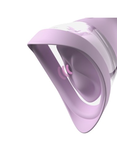 FANTASY FOR HER - VELOURA TOUCH PLEASURE PUMP INTIMATE PUMP WITH SUCTION AND VIBRATION PURPLE