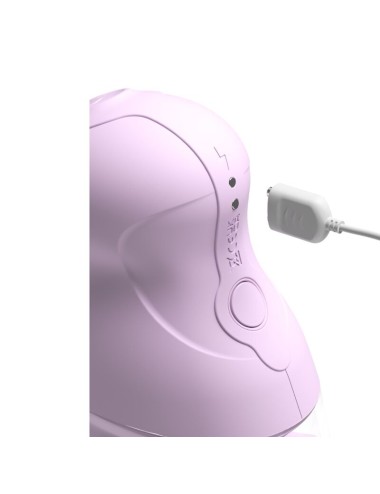 FANTASY FOR HER - VELOURA TOUCH PLEASURE PUMP INTIMATE PUMP WITH SUCTION AND VIBRATION PURPLE