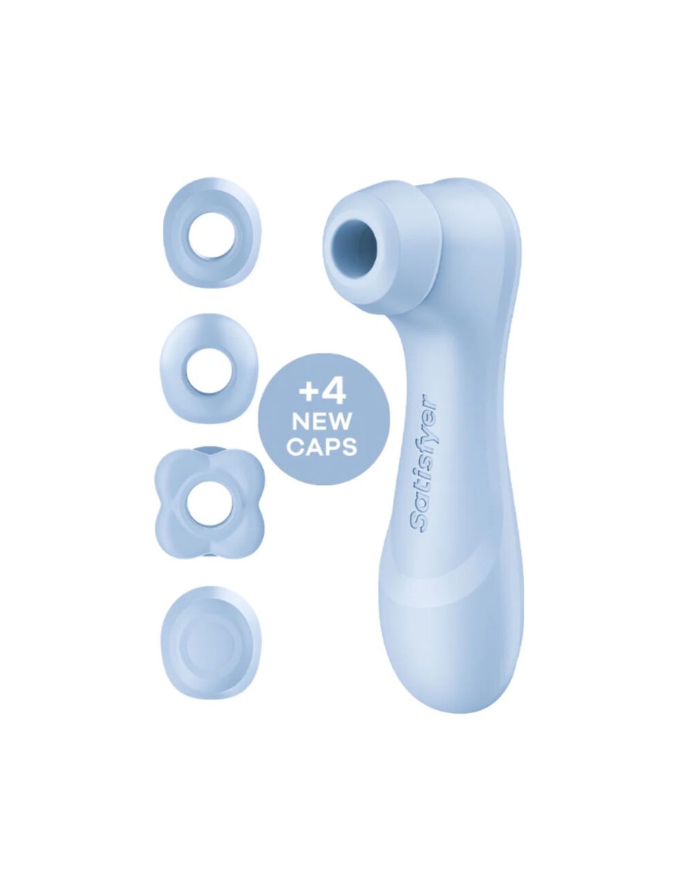 SATISFYER - PRO 2 GENERATION 4 CLITORAL STIMULATOR SERENE BLUE