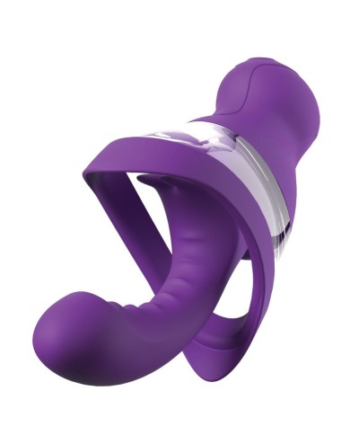 FANTASY FOR HER - VELOURA TOUCH G-SPOT PLEASURE PUMP PURPLE G-SPOT INTIMATE PUMP