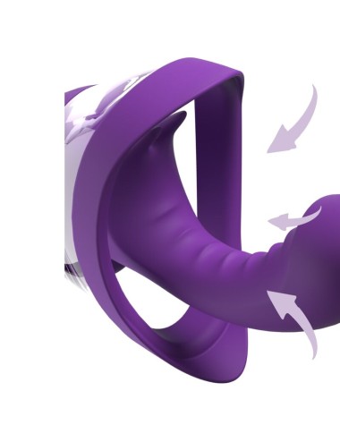 FANTASY FOR HER - VELOURA TOUCH G-SPOT PLEASURE PUMP PURPLE G-SPOT INTIMATE PUMP