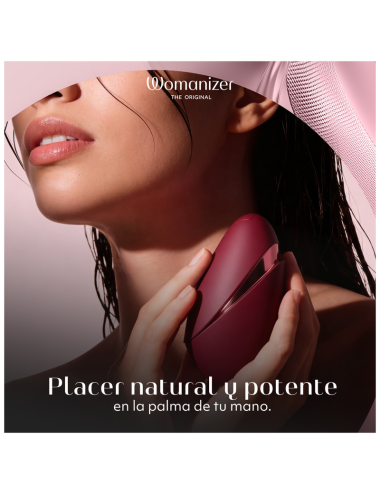 WOMANIZER - NEXT LIBERTY 3D PLEASURE AIR CLITORAL STIMULATOR BORDEAUX
