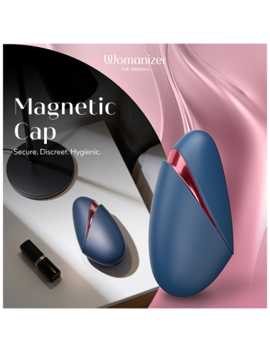 WOMANIZER - NEXT LIBERTY 3D PLEASURE AIR CLITORAL STIMULATOR BLUE/RED