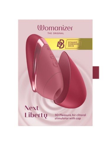 WOMANIZER - NEXT SUCTION CLITORAL STIMULATOR 14 INTENSITY LEVELS BORDEAUX