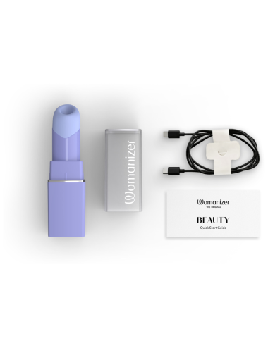 WOMANIZER - BEAUTY SUCTION CLITORAL STIMULATOR 6 INTENSITY LEVELS LILAC