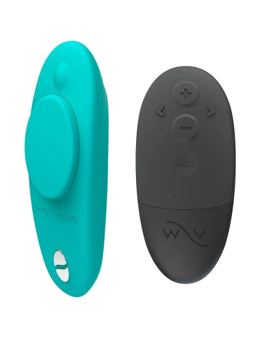 WE-VIBE - MOXIE+ MAGNETIC-CLIP PANTY VIBRATOR AQUA