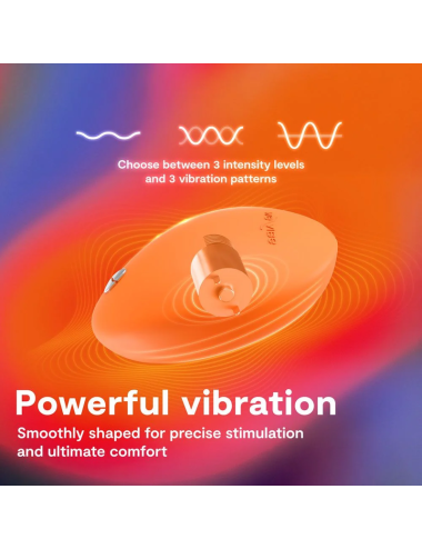 WE-VIBE - TEMP HEATING AND COOLING VIBRATOR TANGERINE