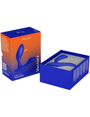 WE-VIBE - VECTOR+ DUAL-STIMULATION PROSTATE MASSAGER ROYAL BLUE