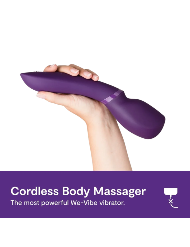 WE-VIBE - WAND 2 RECHARGEABLE BODY WAND MASSAGER PURPLE