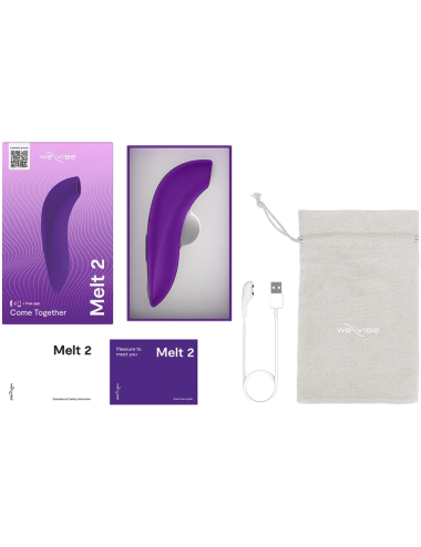 WE-VIBE - MELT 2 AIR-PULSE CLITORAL STIMULATOR PURPLE
