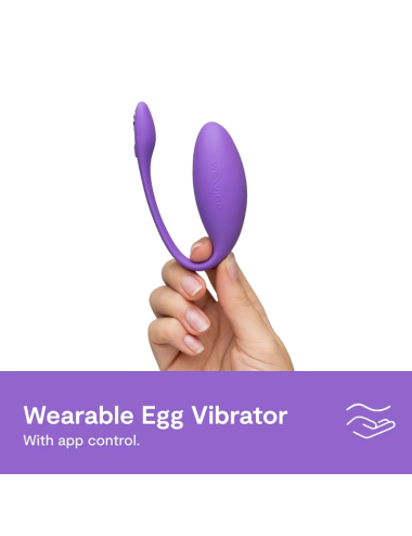 WE-VIBE - JIVE LITE APP-CONTROLLED WEARABLE EGG VIBRATOR PURPLE